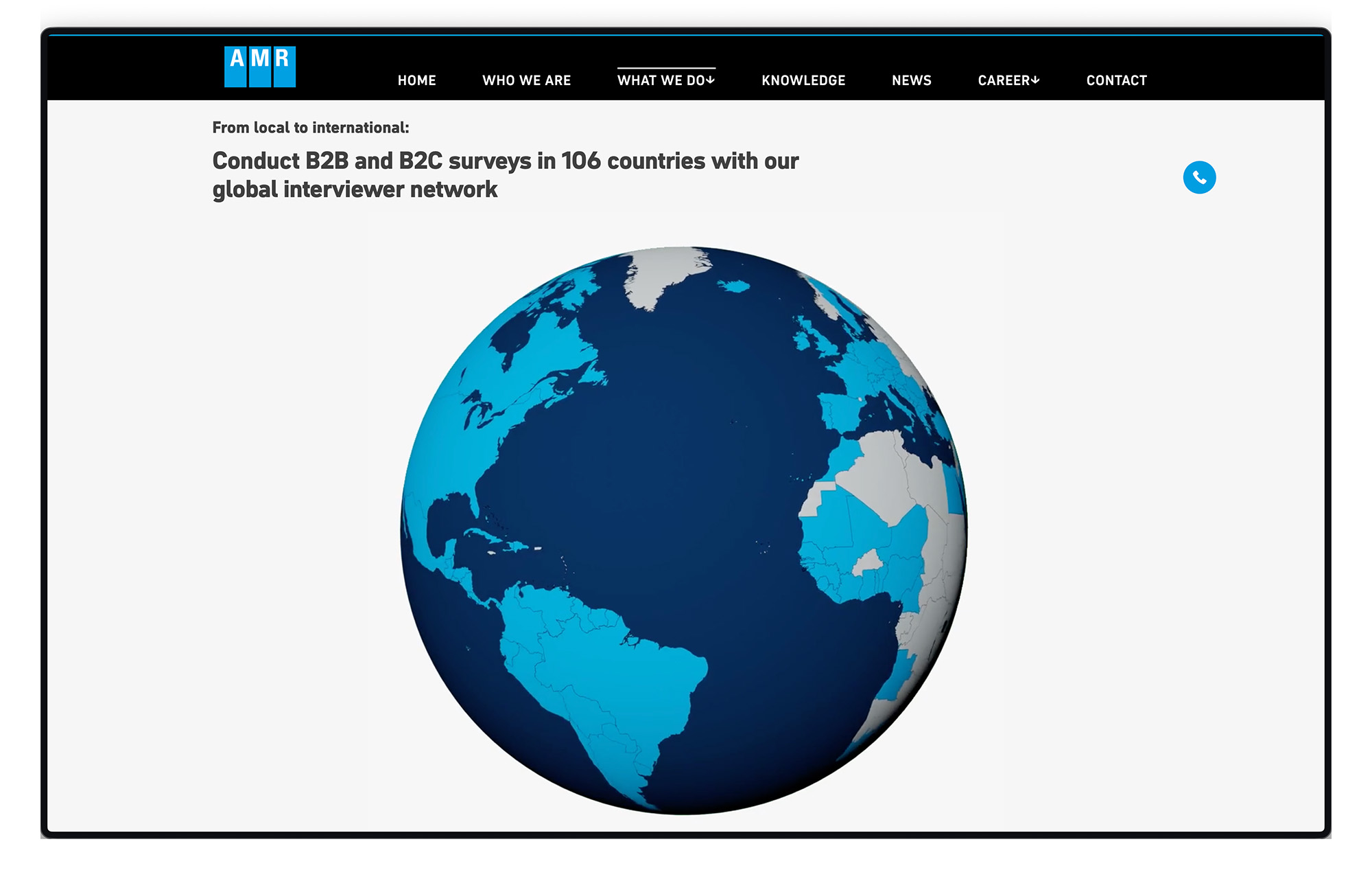 AMR-Advanced-Market-Research-Website-Globe