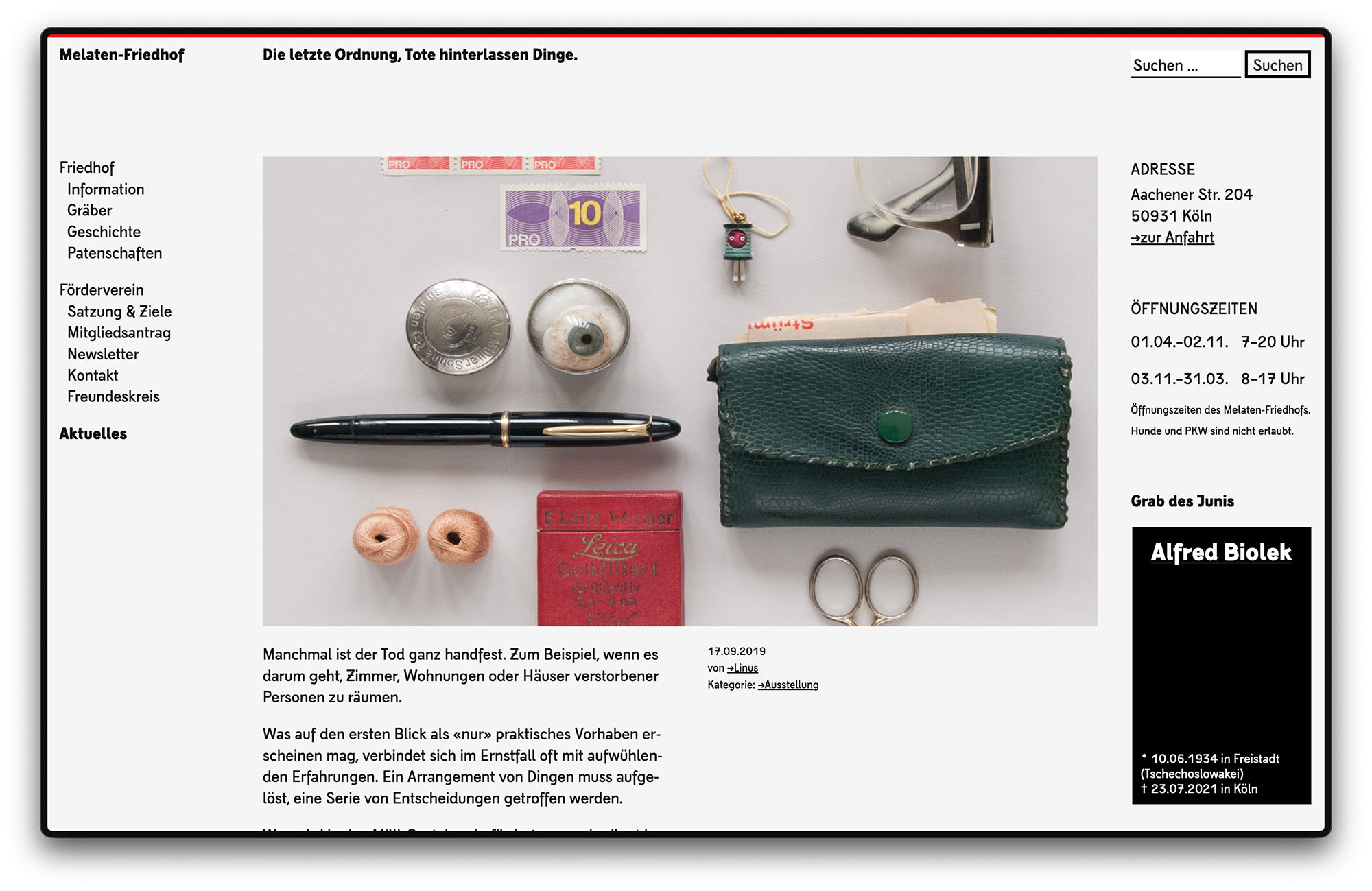 Melaten-Friedhof-Website-Artikel