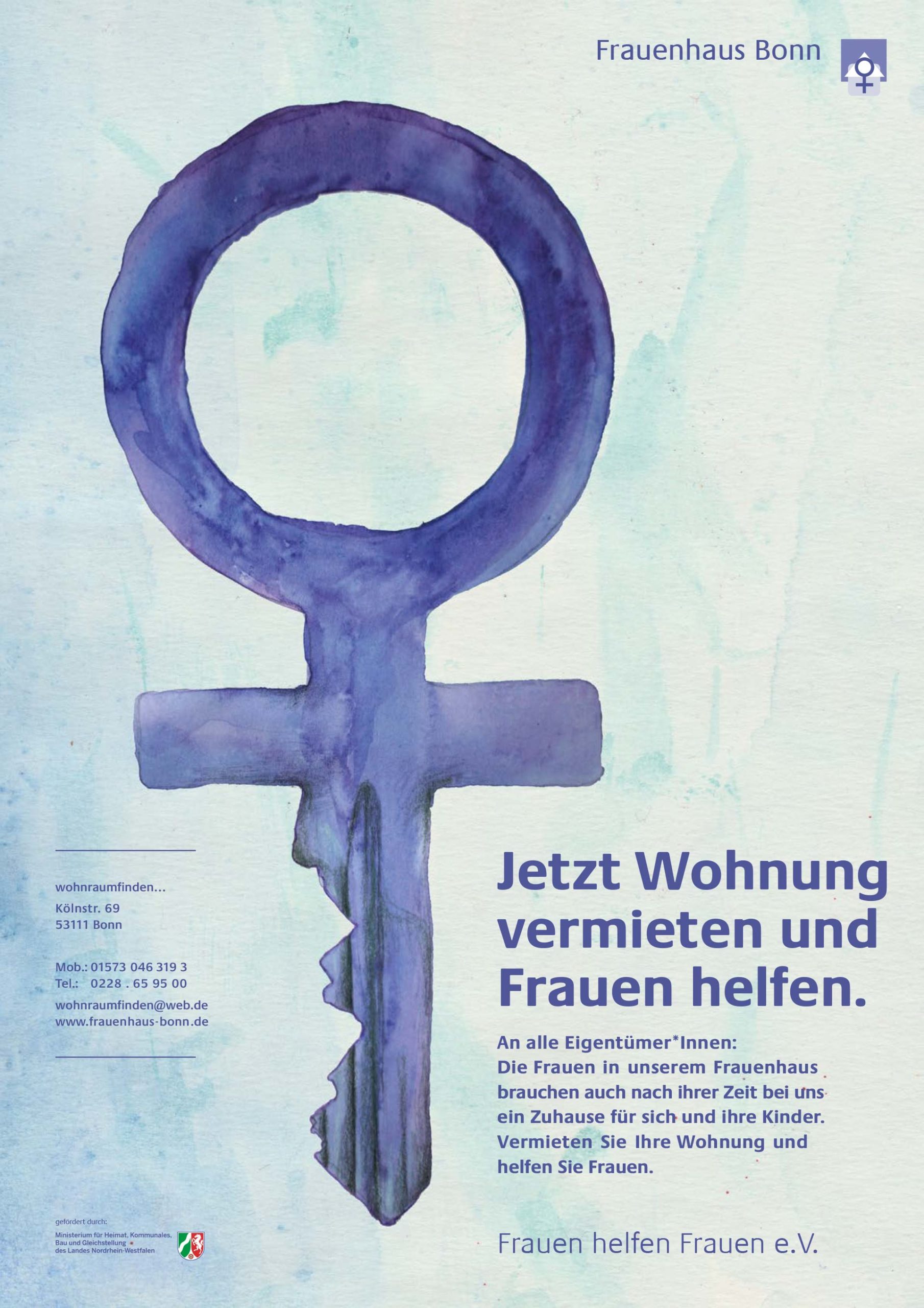 Wohnraum-finden-Frauenhaus-Bonn-Plakat-Linus-Knappe-Vivian-Hoetter-scaled