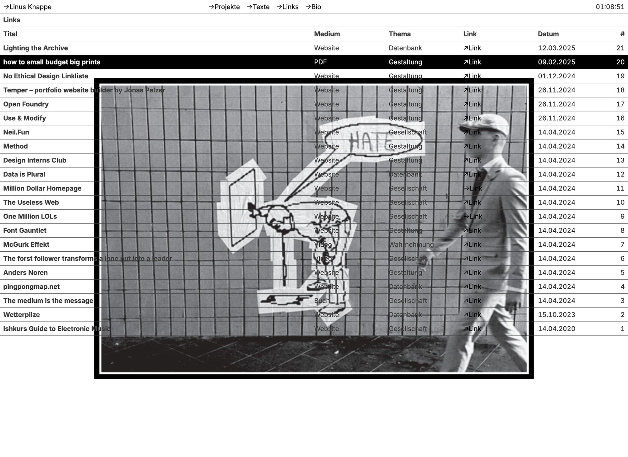 linusknappe-Website-klotz-studio-Links