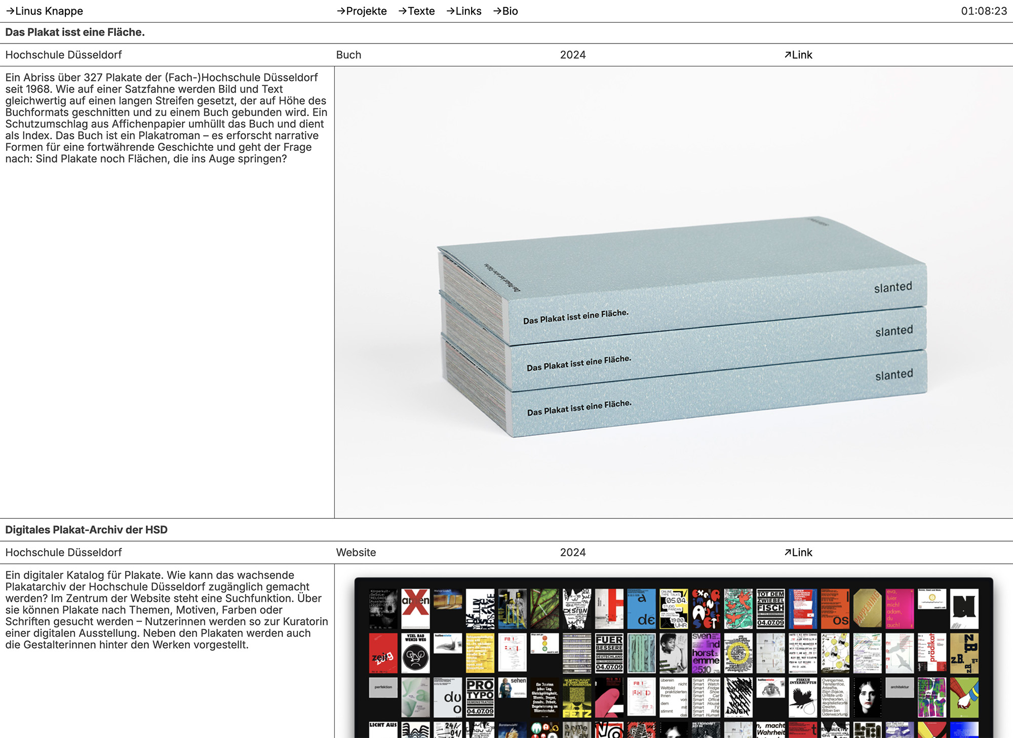 linusknappe-Website-klotz-studio-Startseite