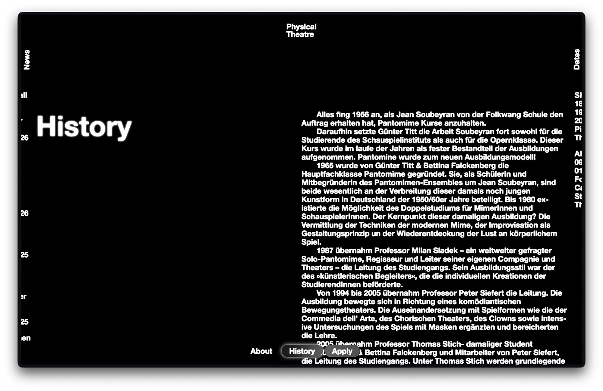 Physical-Theatre-Website-History